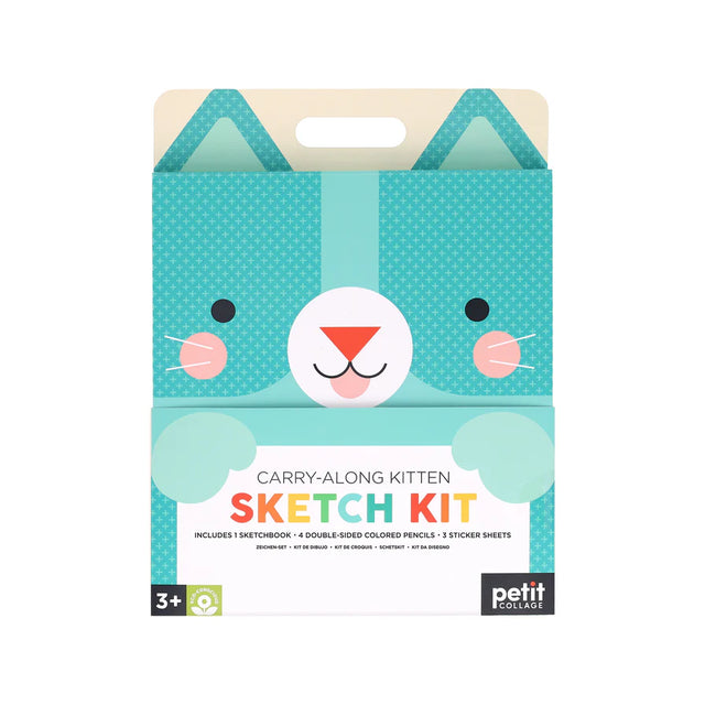 Carry Along Kitten Sketch Kit