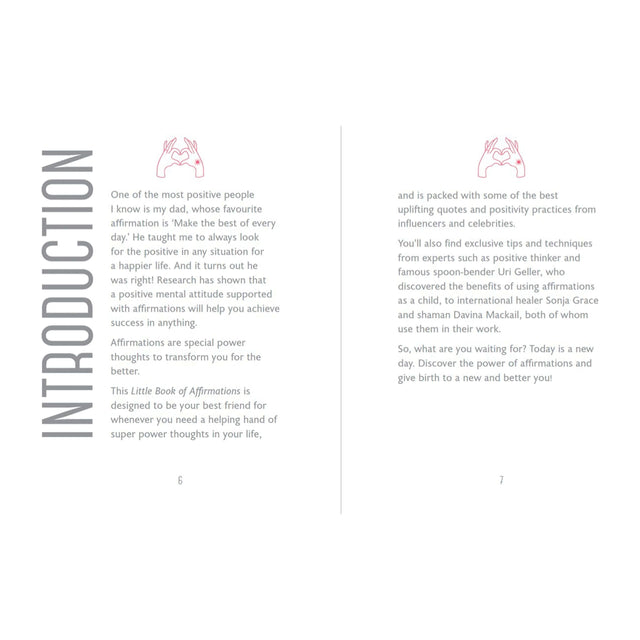 The Little Book Of Affirmations