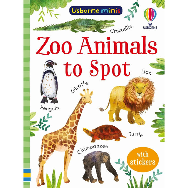 Usborne Minis: Zoo Animals To Spot