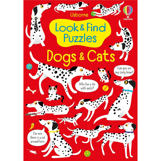 Dogs & Cats Look And Find Puzzle Book
