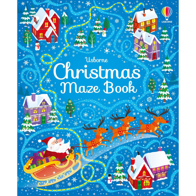 Christmas Maze Book & Jigsaw