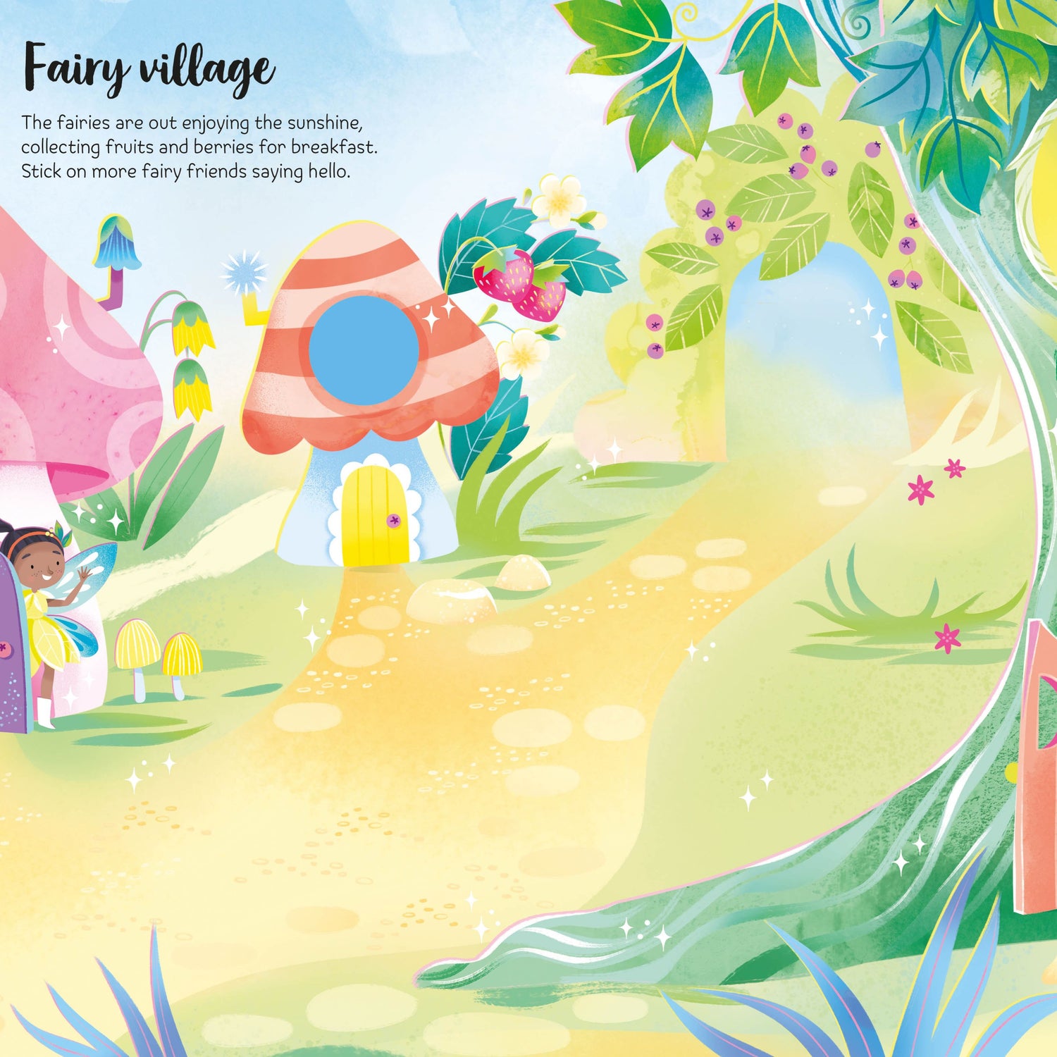 First Sticker Book: Sparkly Fairies