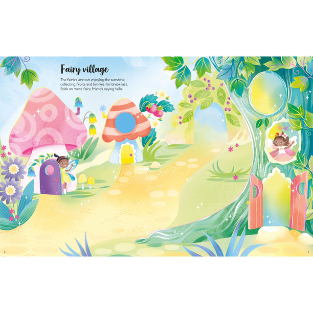 First Sticker Book: Sparkly Fairies