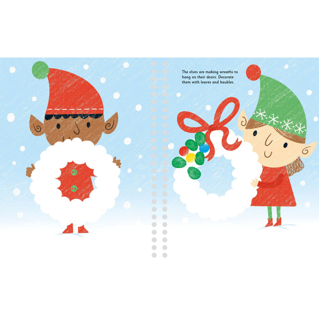 Finger Print Activities: Santa's Workshop