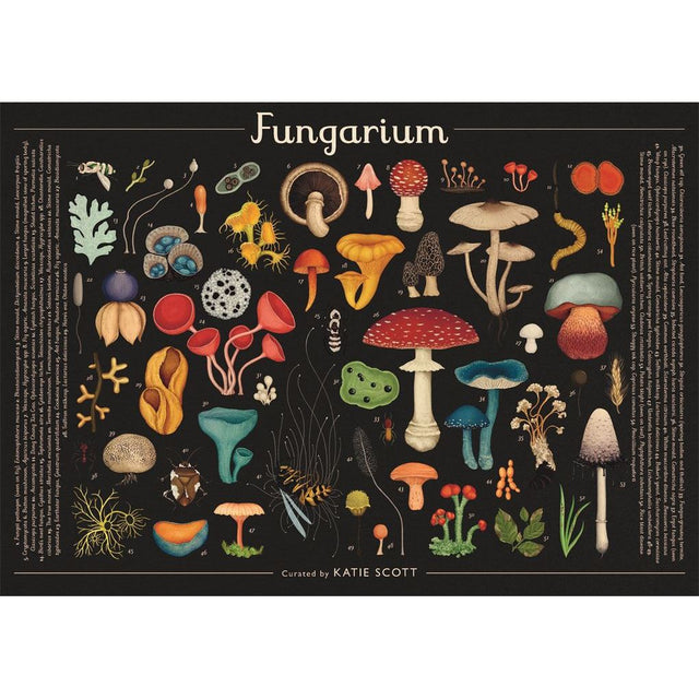 Fungarium 1000 Piece Jigsaw Puzzle