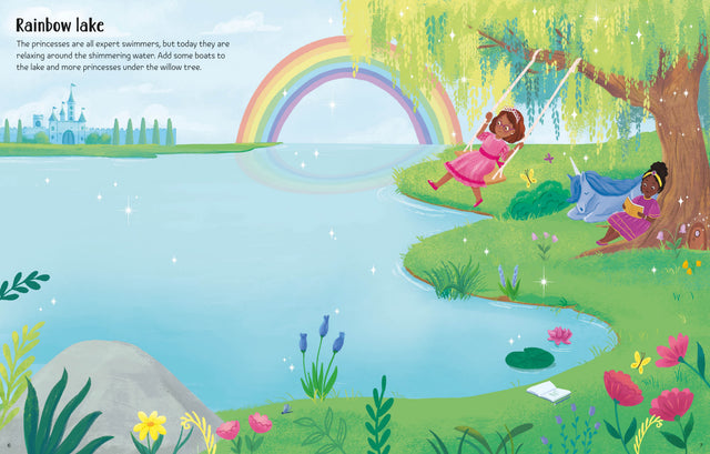 First Sticker Book: Sparkly Princesses