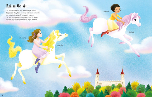 Sticker Dolly Dressing: Unicorn Princesses