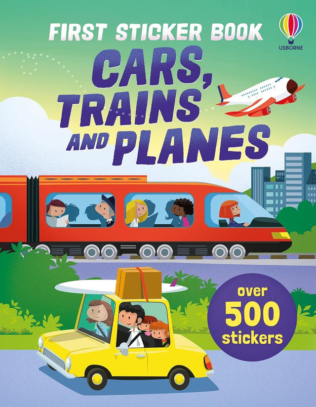 First Sticker Book: Cars Trains & Planes