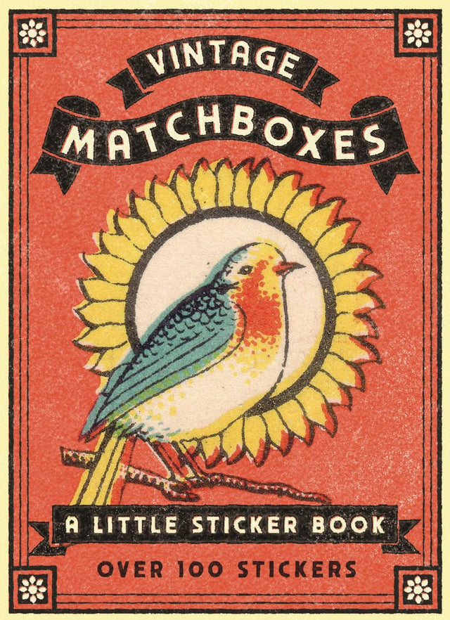 Vintage Matchboxes Sticker Book