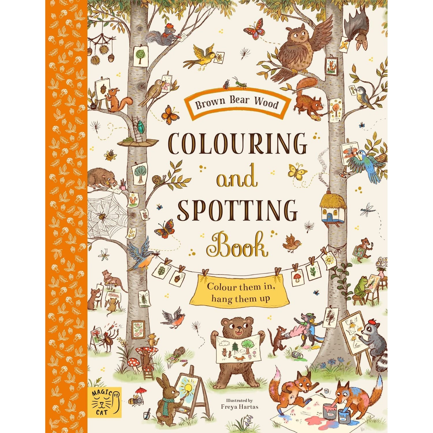 Brown Bear Wood Colouring And Spotting Book