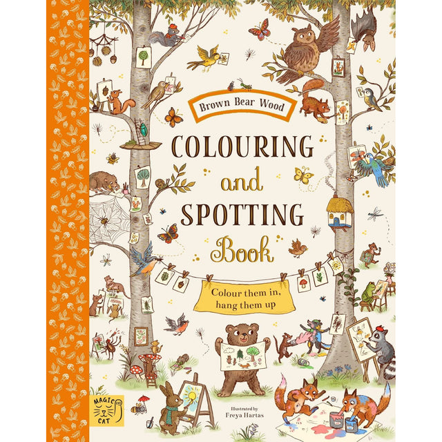 Brown Bear Wood Colouring And Spotting Book