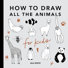 Load image into Gallery viewer, How To Draw All The Animals For Kids (Mini)
