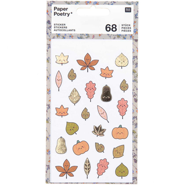 Autumn Leaves Stickers