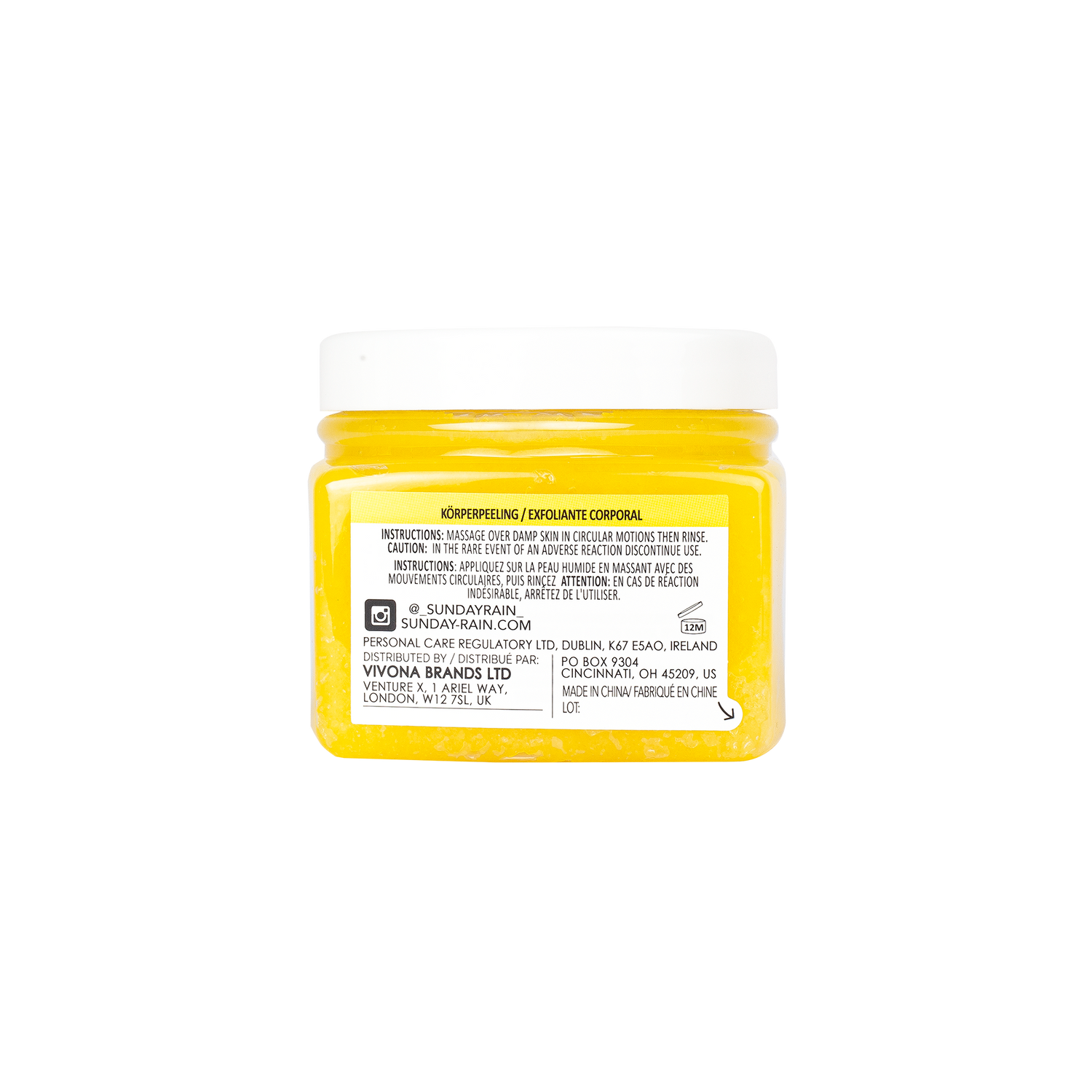 Chamomile & Ylang Ylang Body Scrub