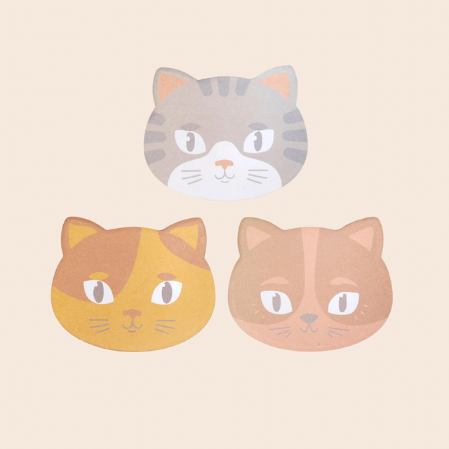 Assorted Cat Sticky Notes