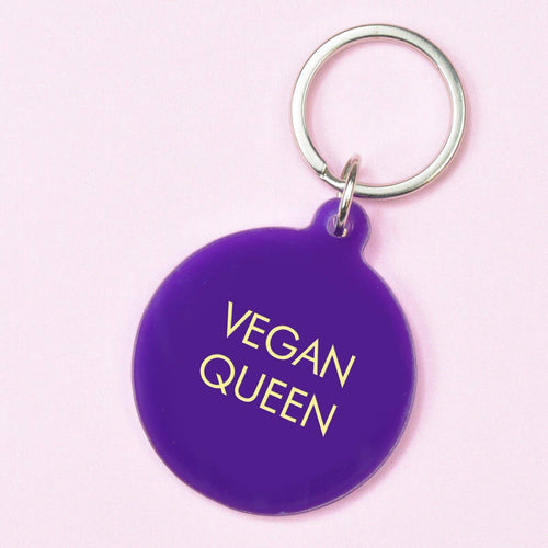 Vegan Queen Keytag