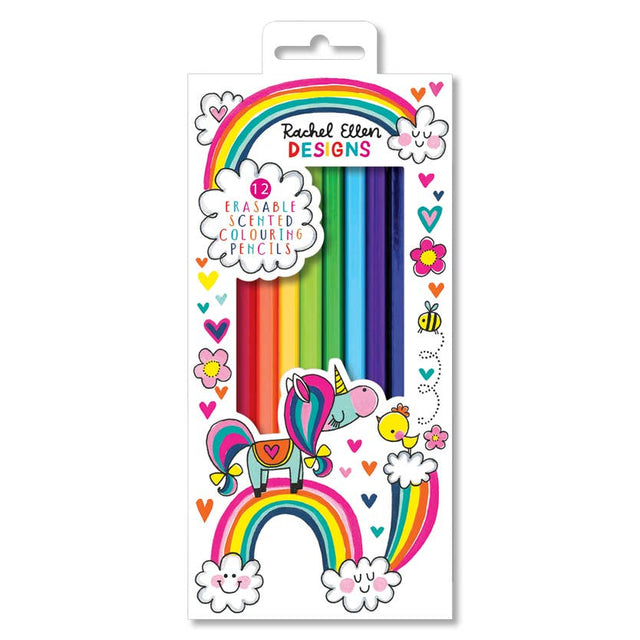 Unicorn Scented Colouring Pencils