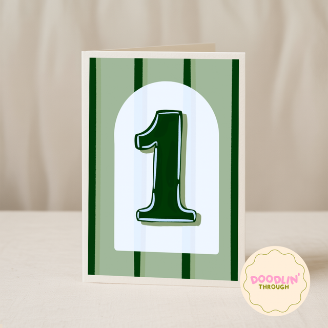 Age 1 Card
