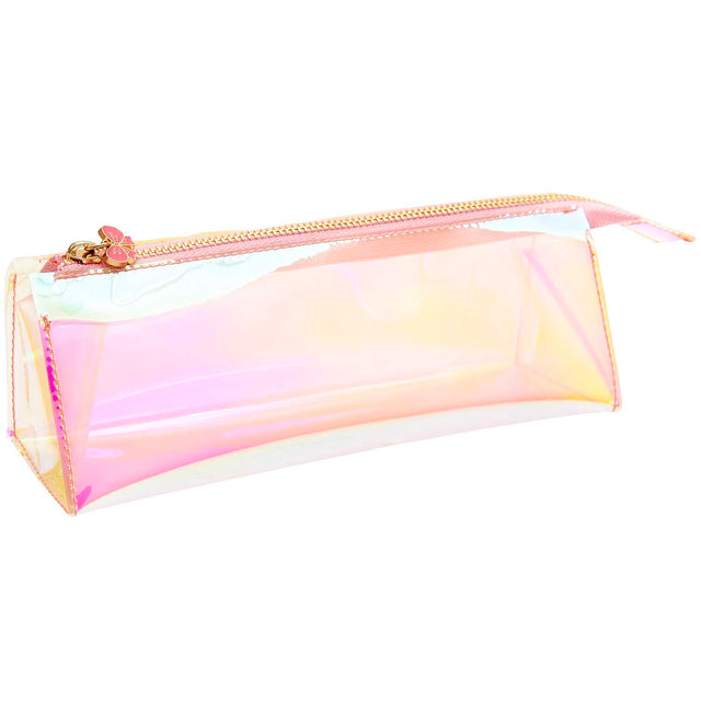 Light Pink Iridescent Pencil Case