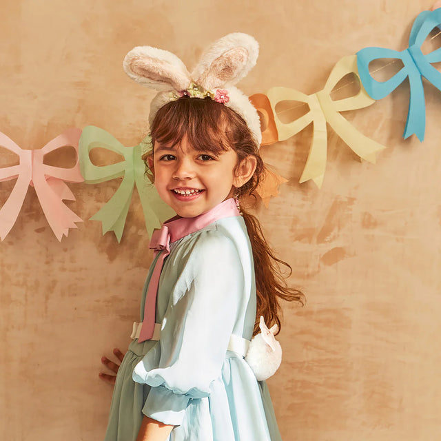 Plush Bunny Ears & Tail Dress Up Set