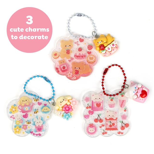 Kawaii Bag Charms Sticker Craft Kit