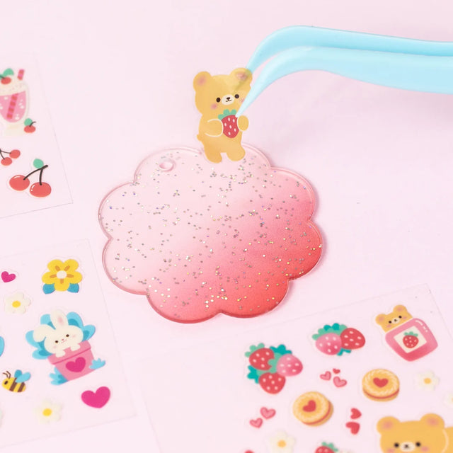 Kawaii Bag Charms Sticker Craft Kit