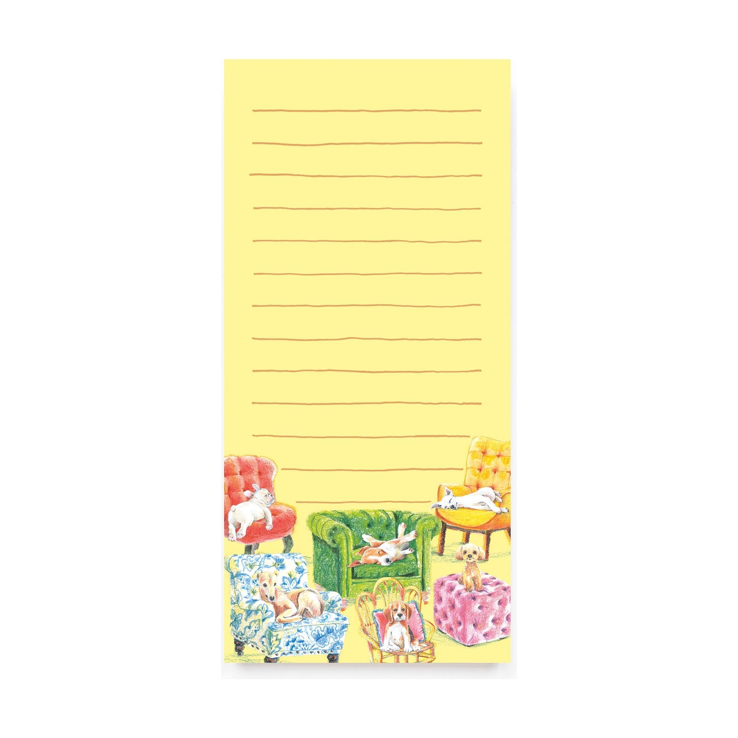 Dogs & Armchairs List Pad