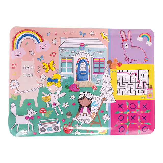 Rainbow Fairy Colour & Games Activity Mat
