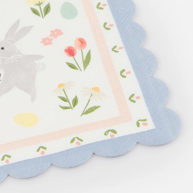 Small Easter Bunny Small Napkins