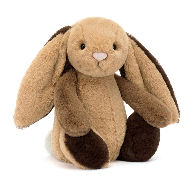 Medium Bashful Patchwork Brown Bunny