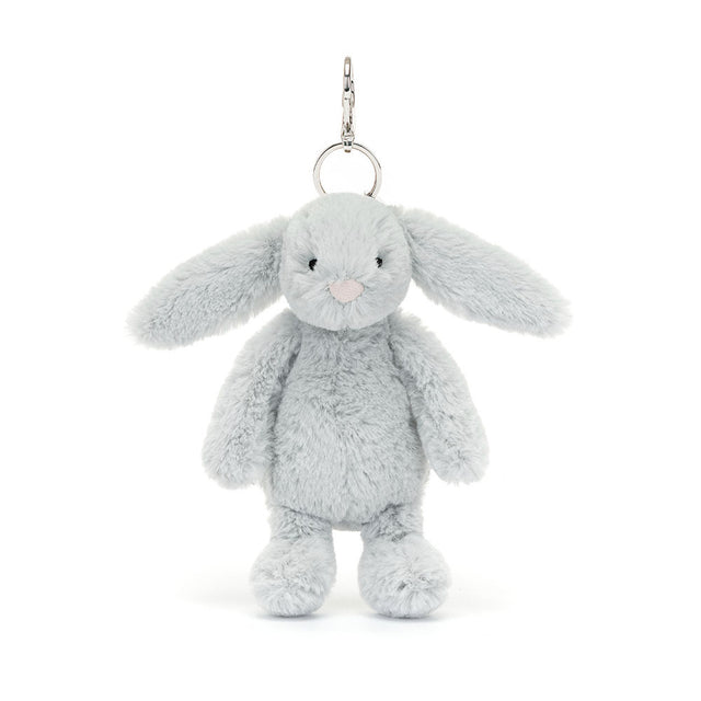 Silver Bashful Bunny Bag Charm