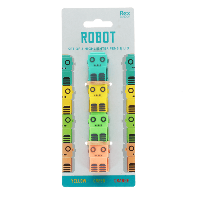 Robot Stackable Highlighters