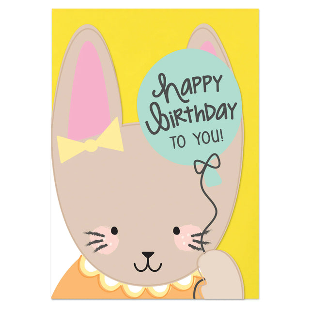 Birthday Rabbit Card