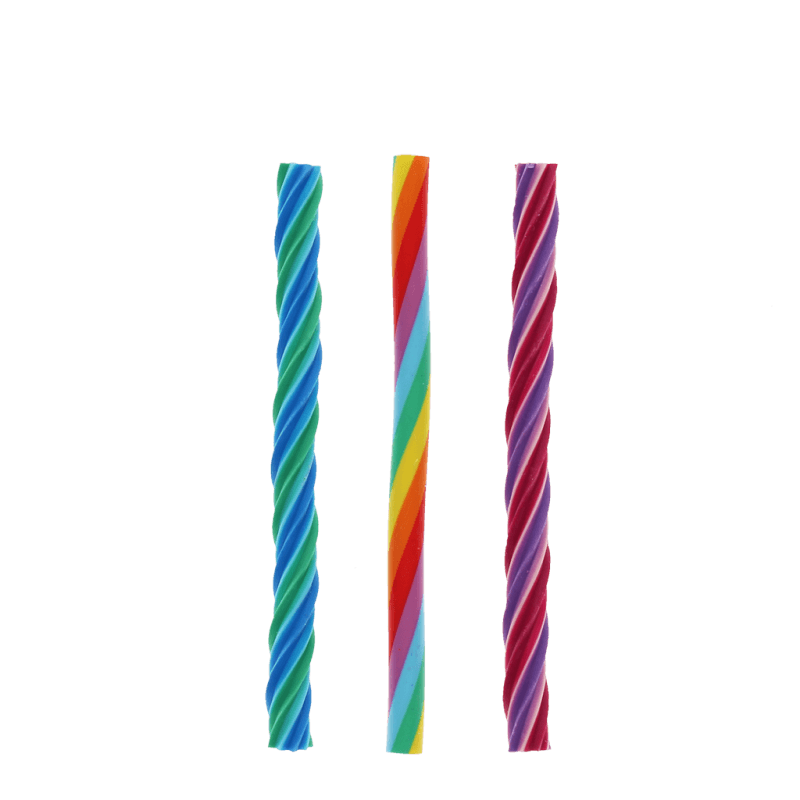 Twisty Rainbow Erasers