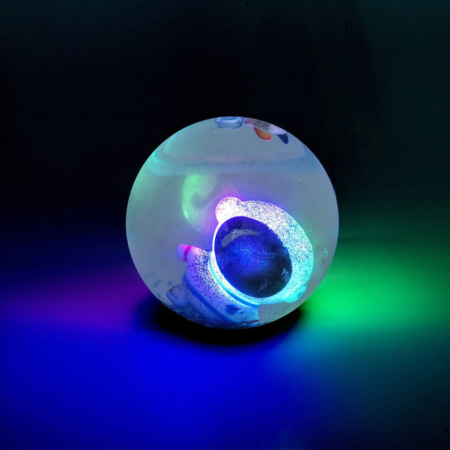 Space Light Up Large Bouncy Ball