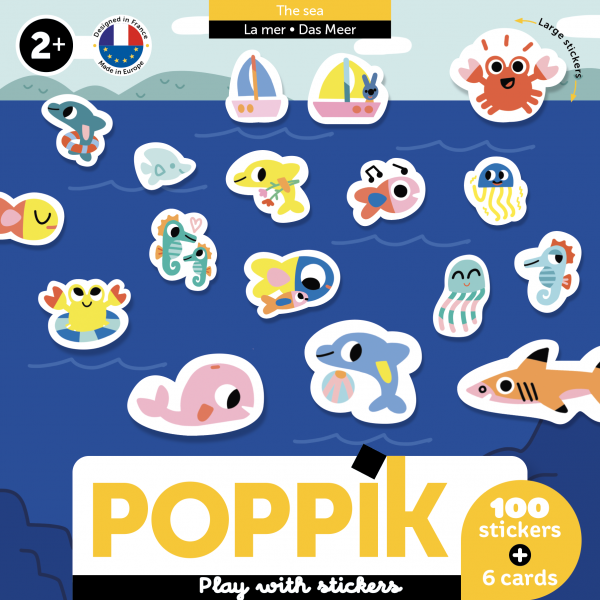 Poppik Baby Sea Stickers