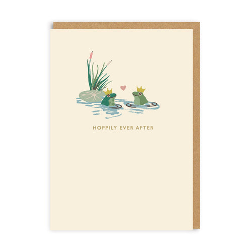 Hoppily Ever After Greeting Card