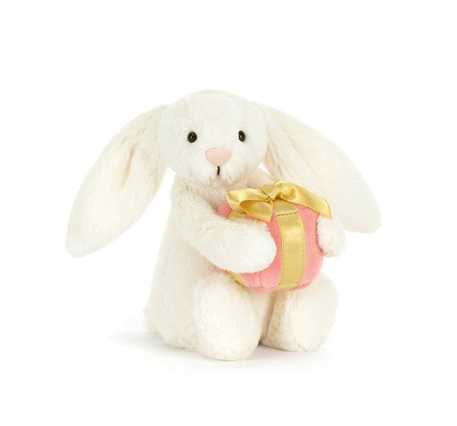 Bashful Bunny With Present