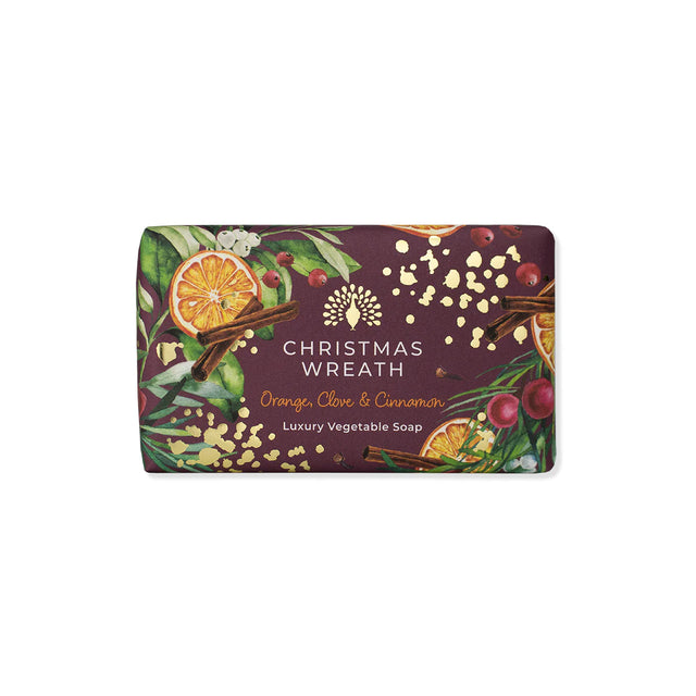 Christmas Wreath Soap Bar
