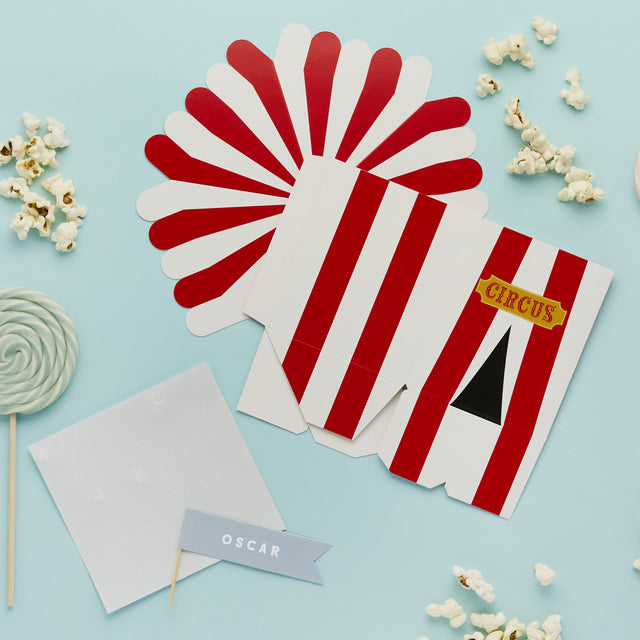 Customisable Circus Party Boxes