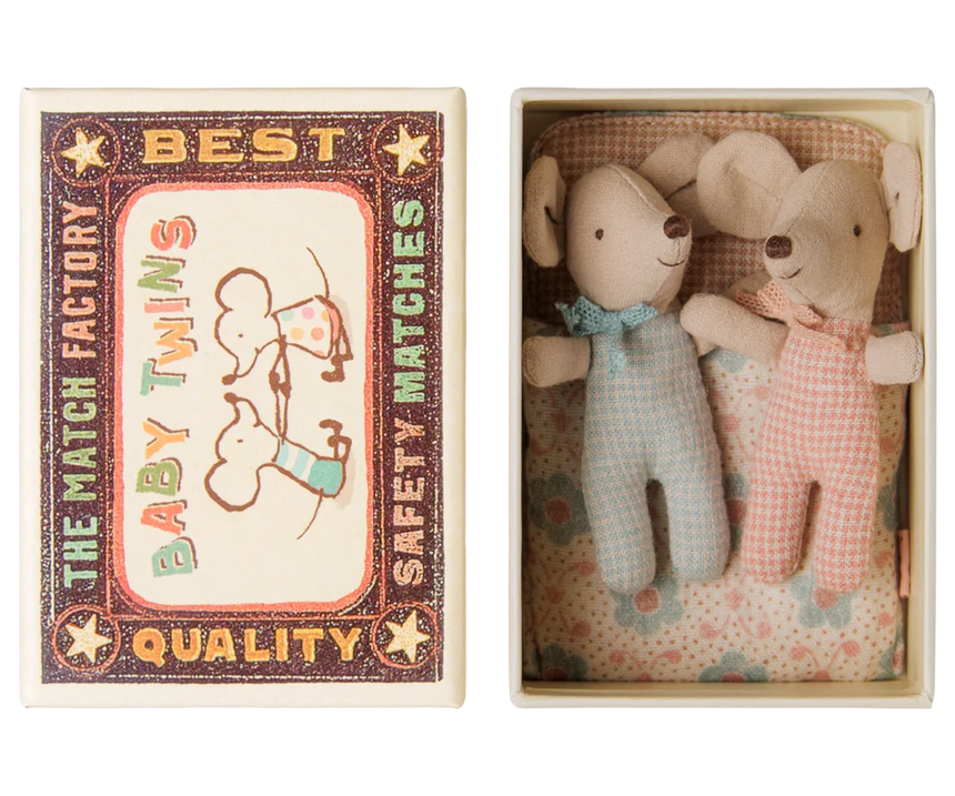 Matchbox Baby Mice Twins (Checker)