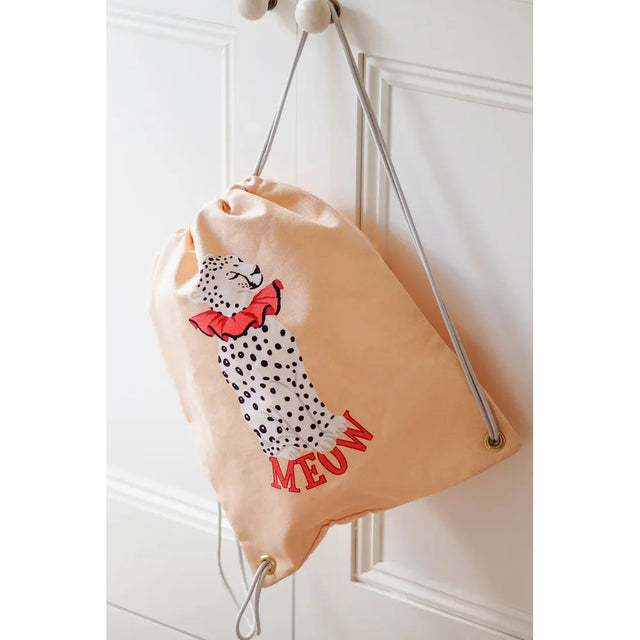 Cheetah Drawstring Bag