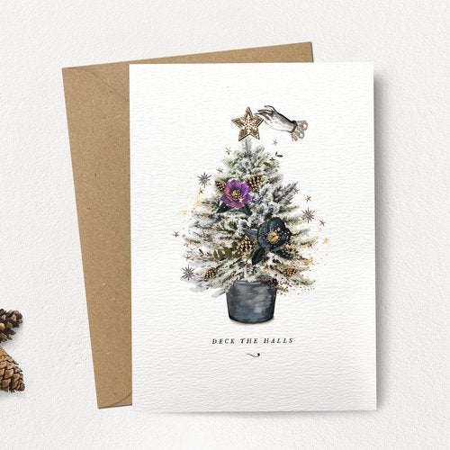 Deck The Halls Card
