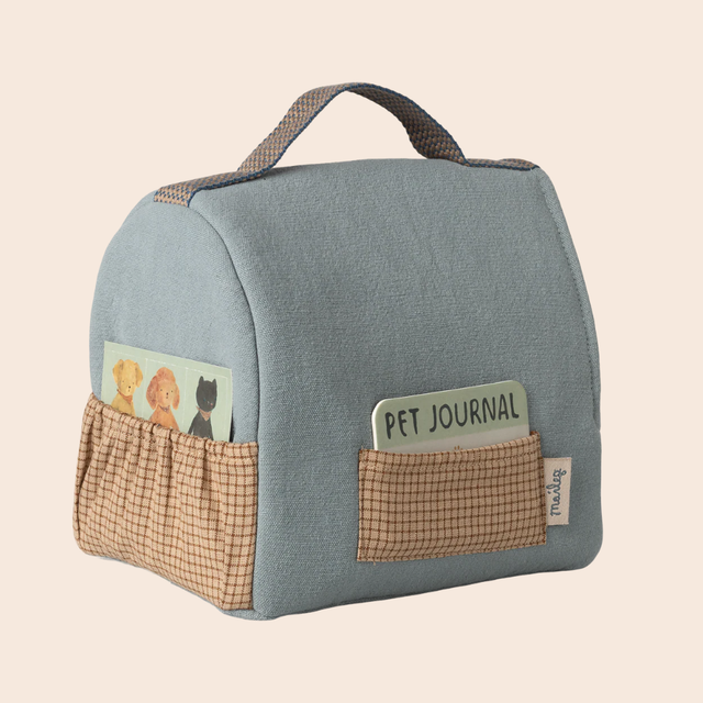 Dusty Blue Pet Carrier