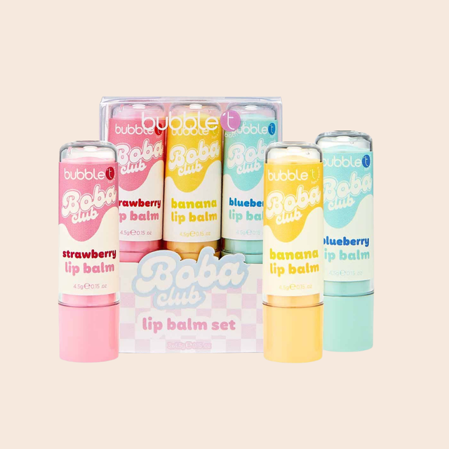 Boba Tea Lip Balm Set