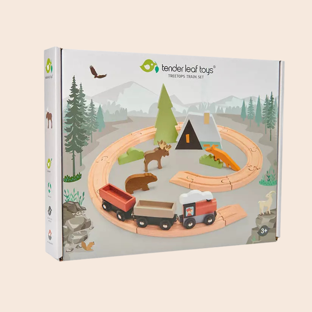 Treetops Wooden Train Set