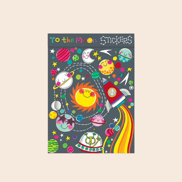 To the Moon Sticker Book