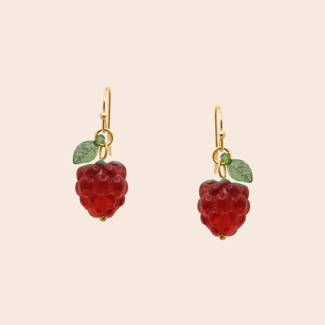 Dangly Fruit Drop Earrings