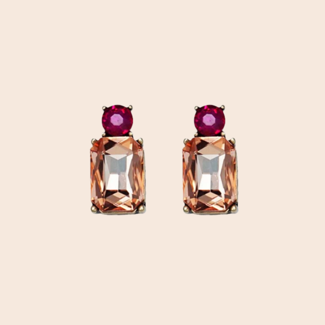 Mini Gem Earrings