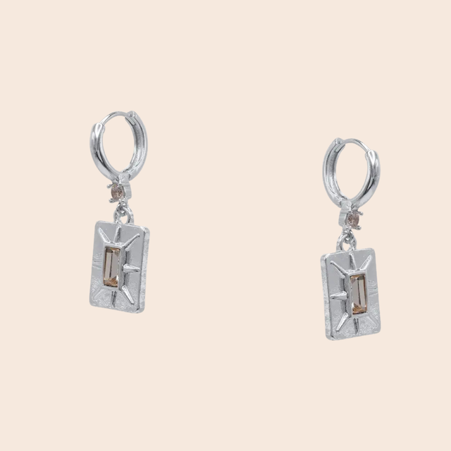 Symbols of Power Gate Petite Earrings